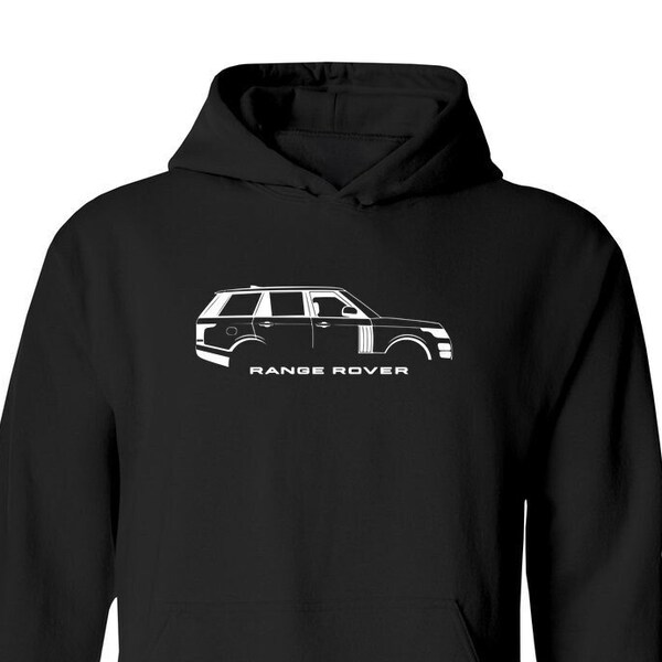 Range Rover 2022 Inspired Minimalist Pullover Sweater Hoodie Off Road Truck Enthusiast Clothing