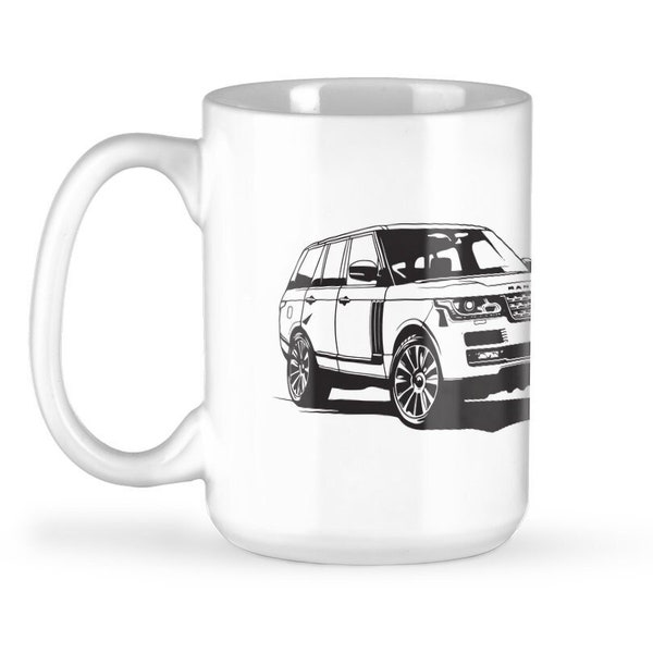 Range Rover Mug - Etsy