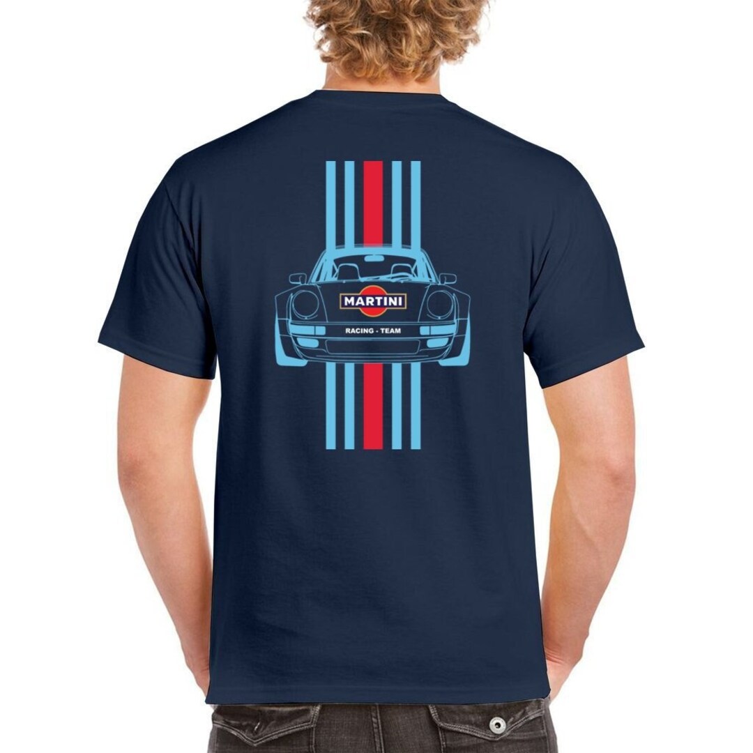 Martini Racing Shirt (back & Front) Martini 911 Racing Stripes, Martini ...