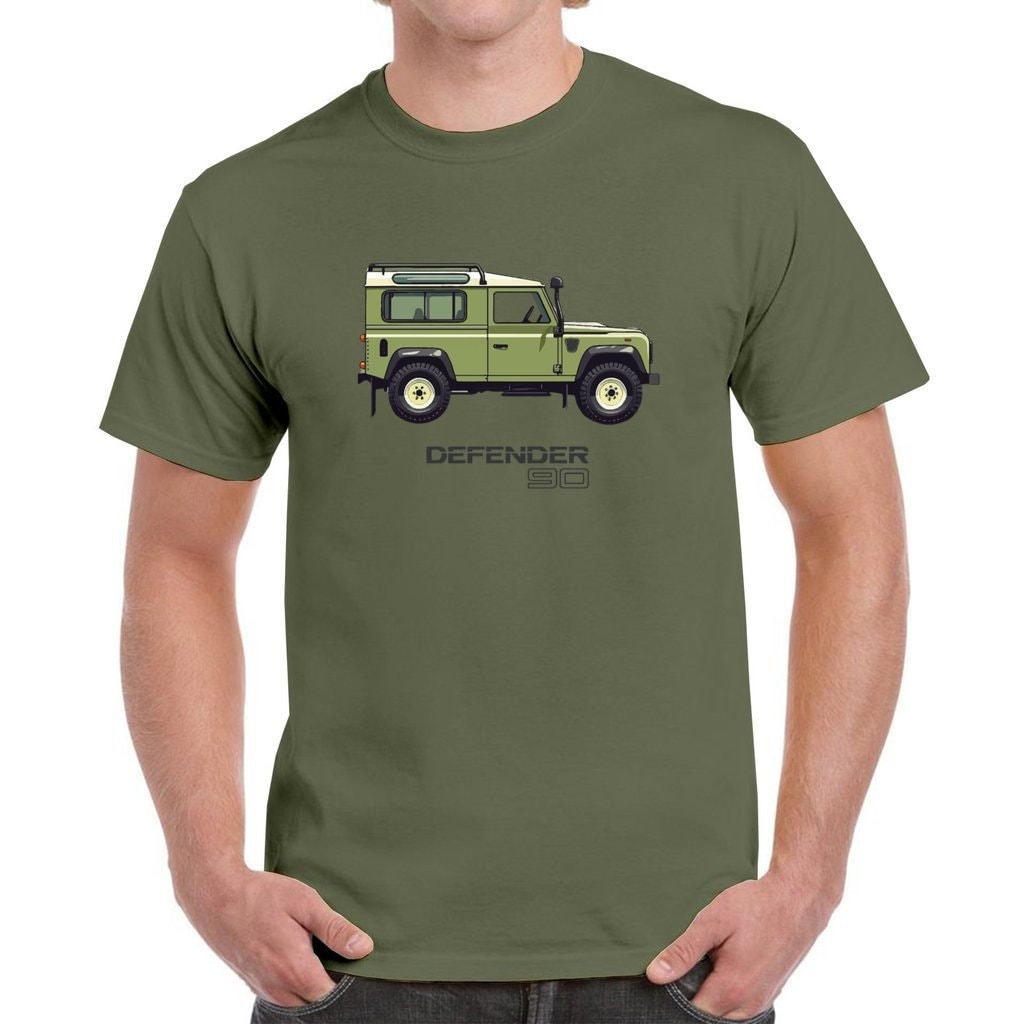 LR Defender 90 Inspired Unisex Cotton T-Shirt