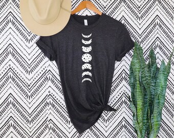 Moon Phases Shirt, Moon Shirt, Moon Phases Tshirt, Moon Tee, Moon Phases Tee,Moon Phases, Moon Phases T Shirt, Moon Shirts, Moon T Shirts