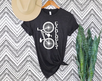 Cycologist Shirt, Funny Bicycle Shirt, Funny Cycling Shirt, Bicycle Gift, Bike Shirt, Bicycle Shirt,Biking Shirt ,Life Behind Bars shirt