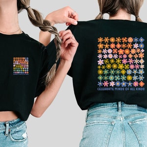 Celebrate Minds of All Kinds Shirts, Neurodiversity Shirt, ADHD Shirt, Autism Acceptance Gift for Special, Autism Awareness Shirt, Adhd, PT