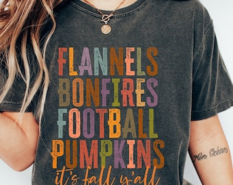 Camisa de franela con calabazas, paseos en carro, malvaviscos y hogueras, camisa de franela con calabazas, hojas, paseos en carro, fogatas, camisa de otoño, linda camisa de otoño, otoño