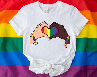 Rainbow Heart Shirt,Funny LGBT Shirt,pride rainbow Shirts,LGBTQ shirt,Pride Rainbow Heart shirt,LGBTQ+ shirt,lgbtq pride shirts,lgbtq shirts