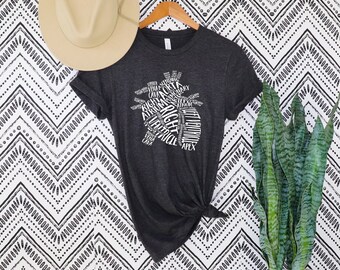Nursing School Shirt, Nursing Student Shirt, School Spirit Shirts, Nursing Gifts, Anatomical Heart, School Nurse Shirt, Nurse Funny Shirt