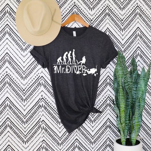 Scuba diving t shirt,Evolution of diving scuba t shirt,Scuba Diving Evolution shirt,Diving Instructor Lover, Scuba Diver, Scuba Diving shirt