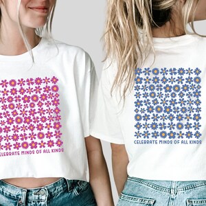 Celebrate Minds of All Kinds Shirts, Neurodiversity Shirt, ADHD Shirt, Autism Acceptance Gift for Special, Autism Awareness Shirt, Adhd, PT