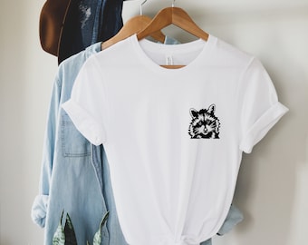 Stay Trashy shirt wasbeer, shirt schattige wasbeer, shirt wasbeer, shirt wasbeer, shirt wasbeer, cadeau wasbeer, T-shirt wasbeer, T-shirt dierenliefhebber