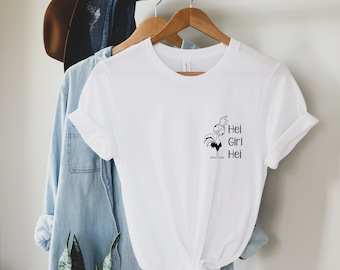 Hei Girl Hei Shirt,Mom Life Shirt, Mother's Day Shirt, Mama Shirt, Best Mom Shirt, Mother's Day Gift, Hei Girl shirt, Chicken shirt