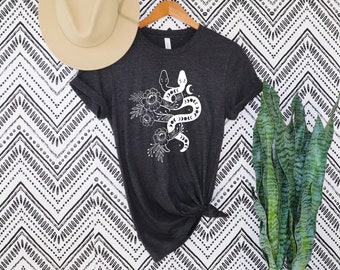 Mystical Yin and Yang Snake Shirt ,Celestial Snake Shirt ,Witchcraft Aesthetic Shirt, Celestial Snake T-shirt,Yin and Yang Snake shirt