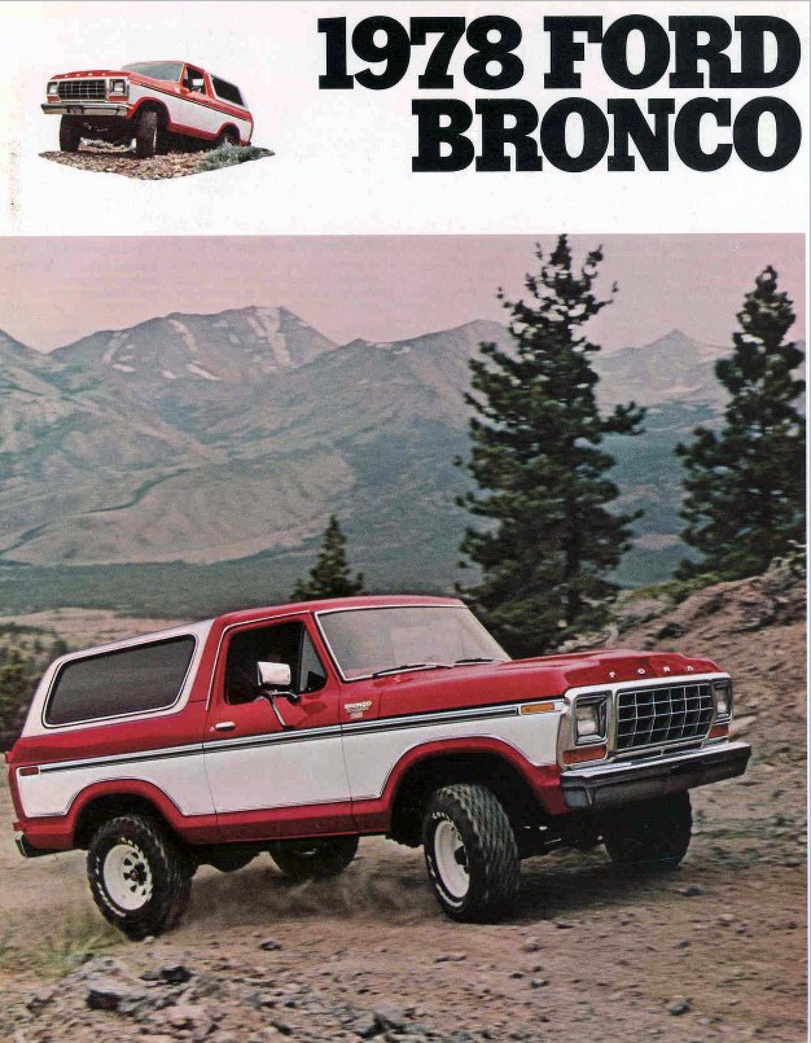 1978 Ford Bronco Catalog, Complete. Pdf File 8 Pages Etsy
