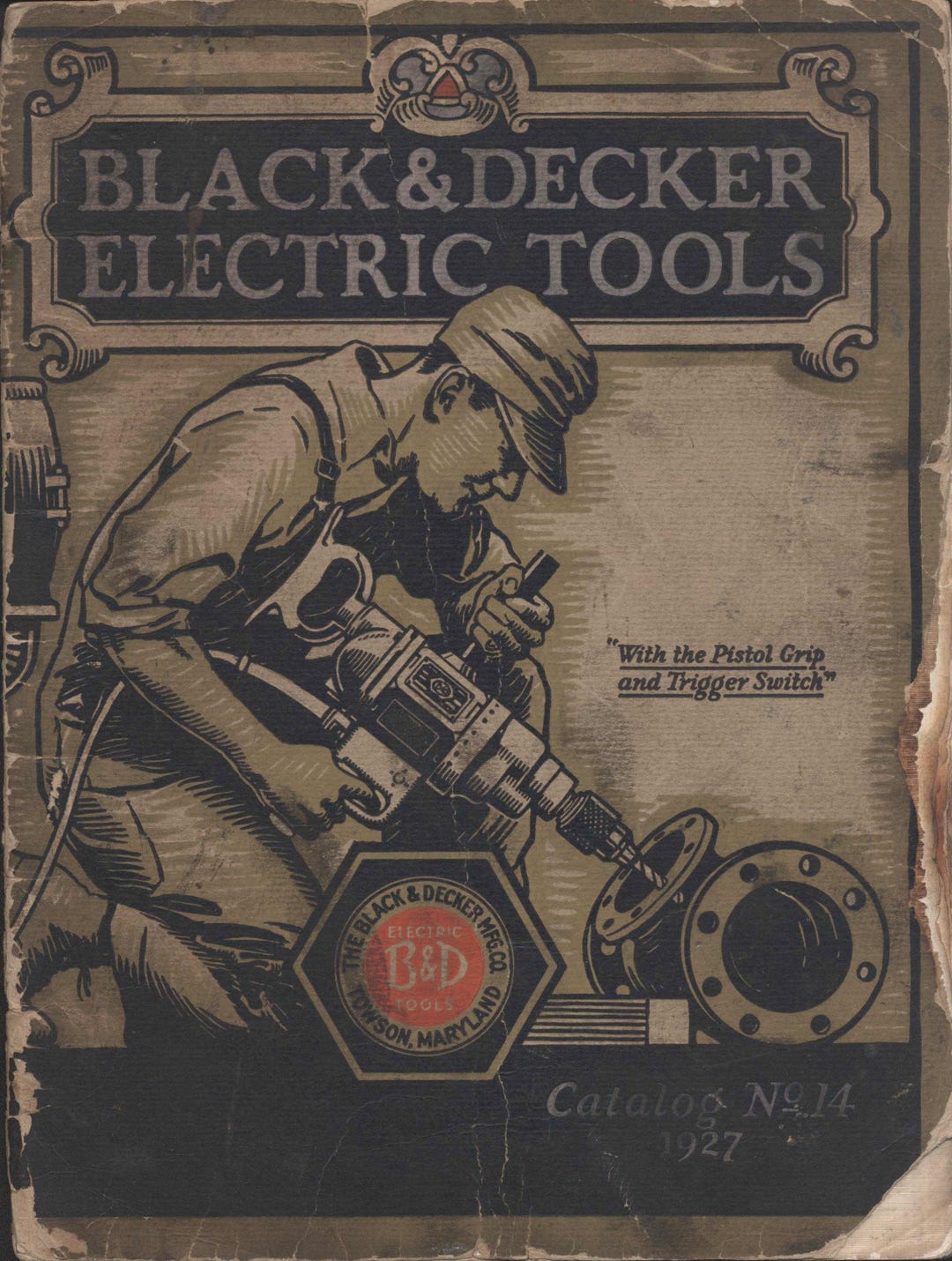 1927 Black and Decker Electric Tools Catalog. Original. Pdf File 51