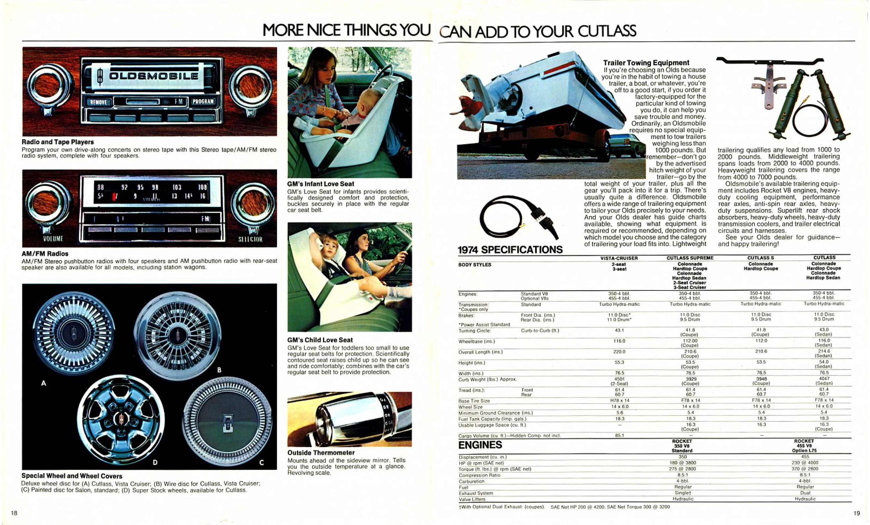 1974 Oldsmobile Cutlass Catalog Digital Download, Pdf File 9 Pages Etsy