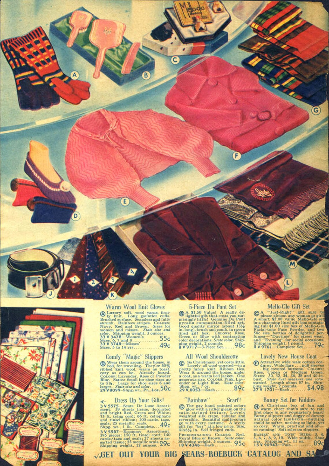 1937 Sears Christmas Catalog. Pdf File 27 Pages Etsy