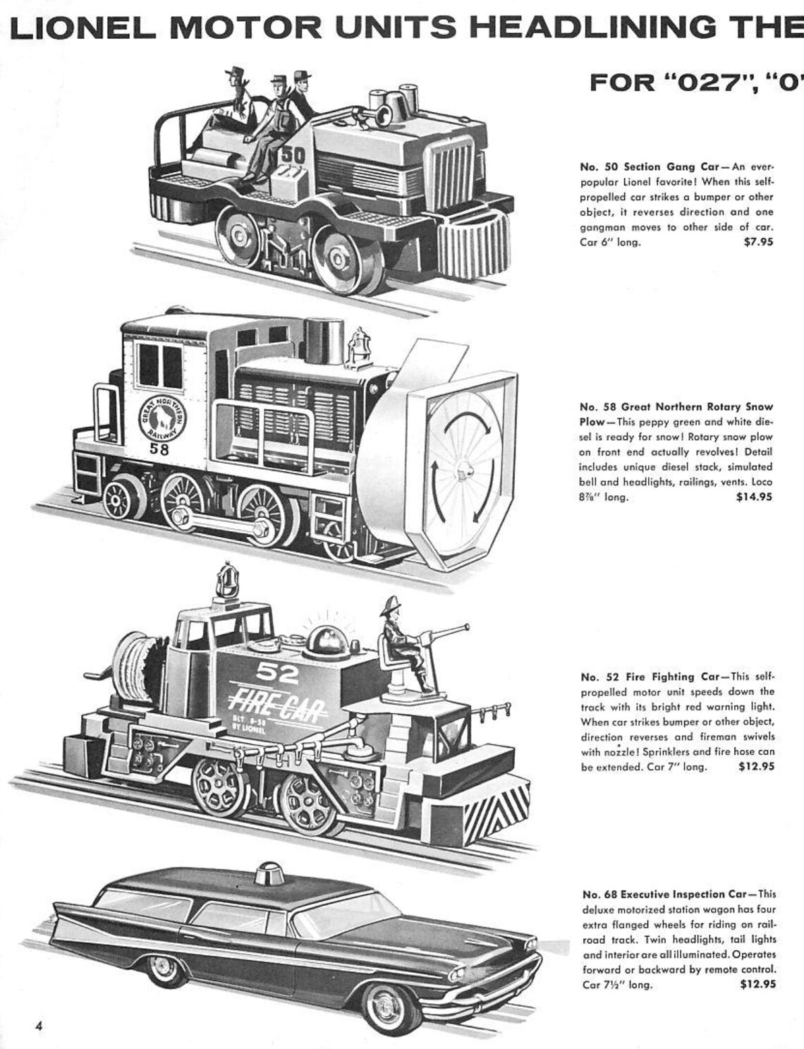 1960 Lionel Trains Consumer Accessory Catalog. Original Pdf File 21