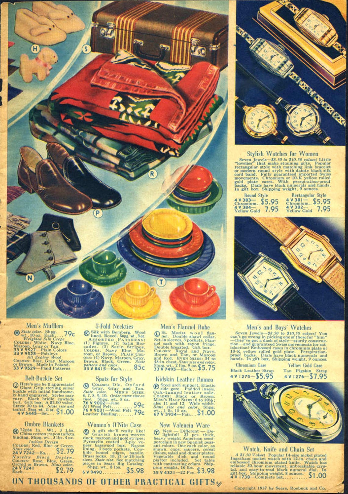 1937 Sears Christmas Catalog. Pdf File 27 Pages Etsy