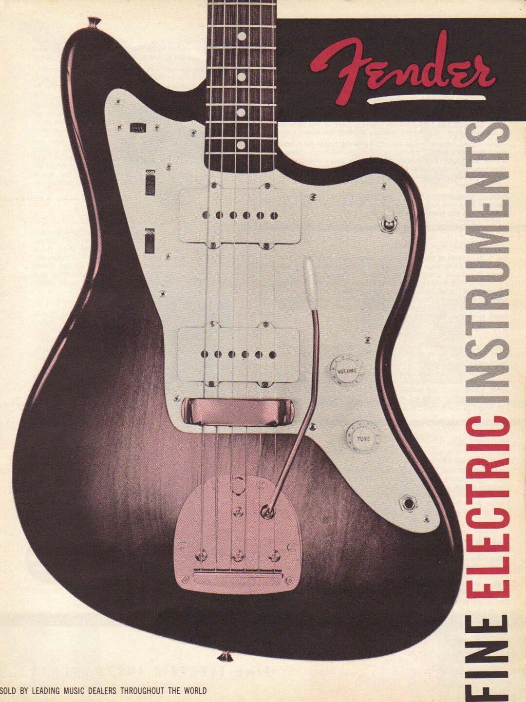 1959 Fender Guitar Catalog. Original Pdf File 8 Pages Etsy