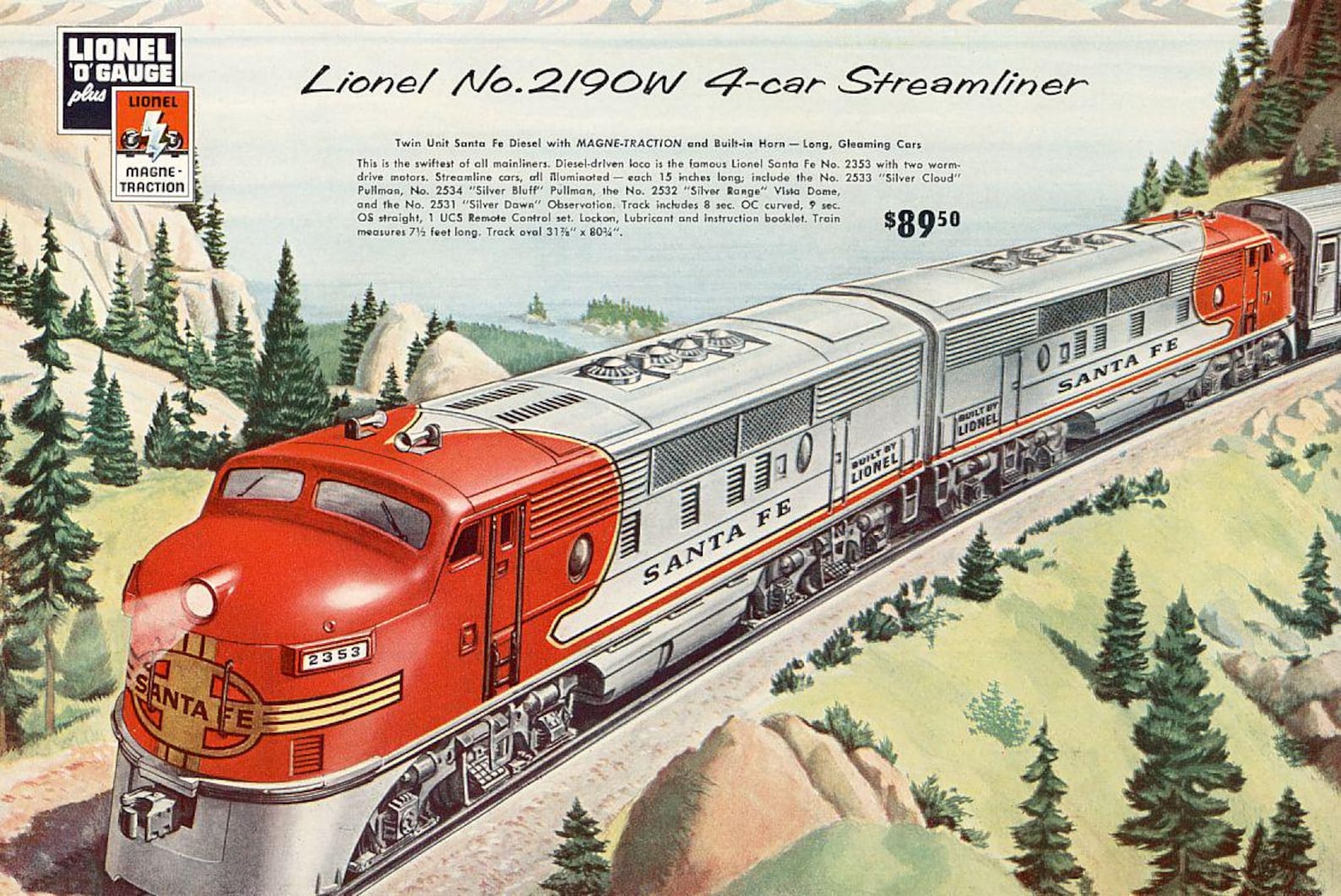 1953 Lionel Trains Consumer Catalog Original Pdf File 21 Pages Etsy