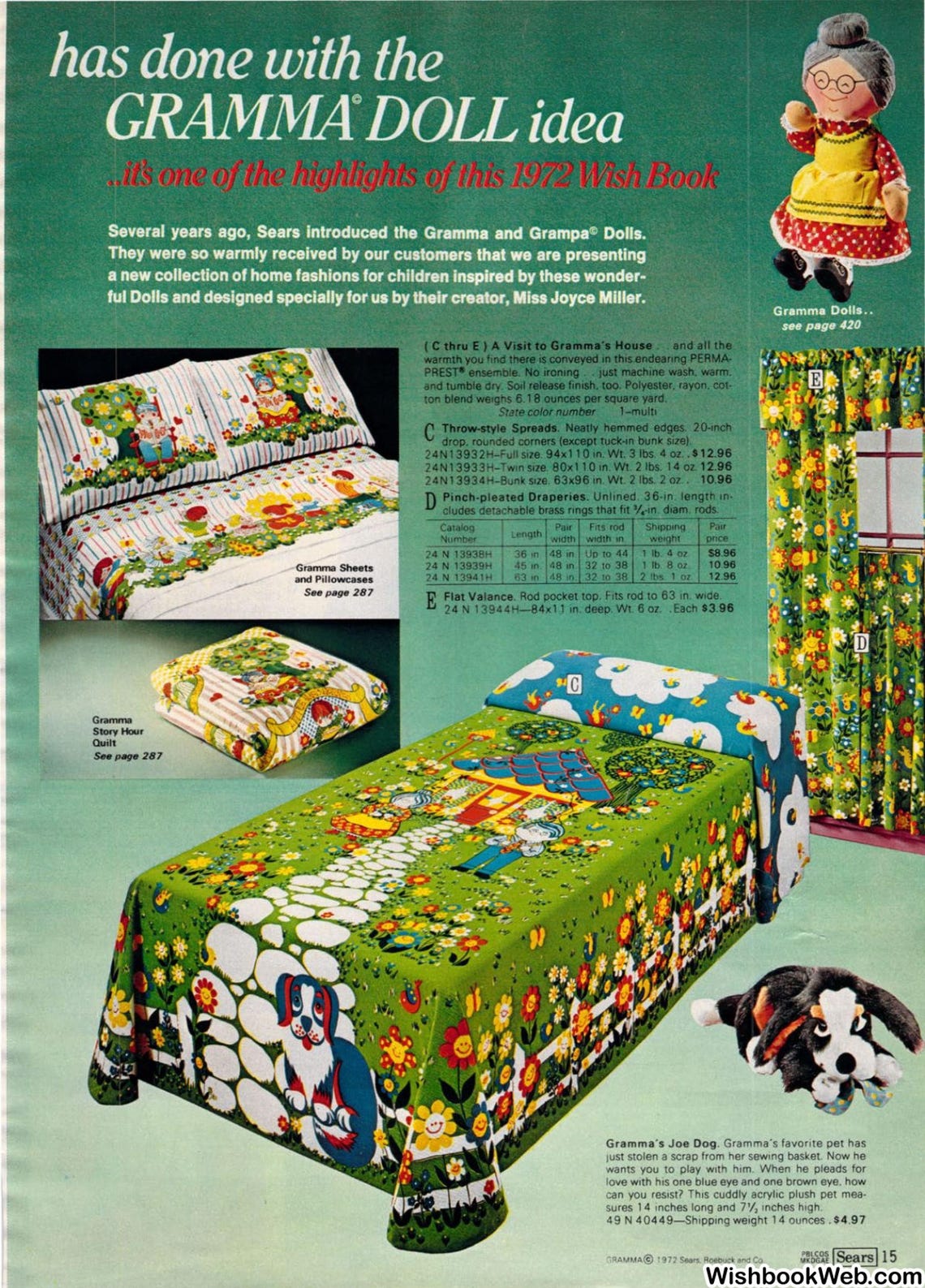 1972 Sears Christmas Wish Book. DIGITAL DOWNLOAD Pdf File 99 Pages Etsy