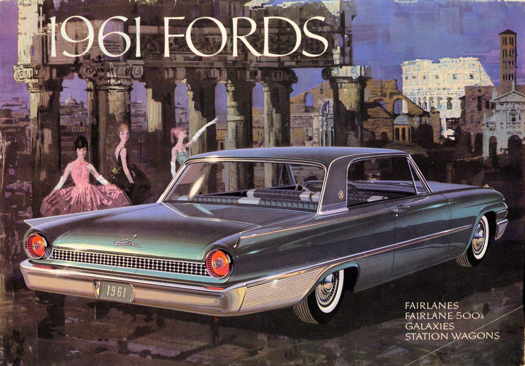 1961 Fords Catalog Pdf File 11 Pages Etsy