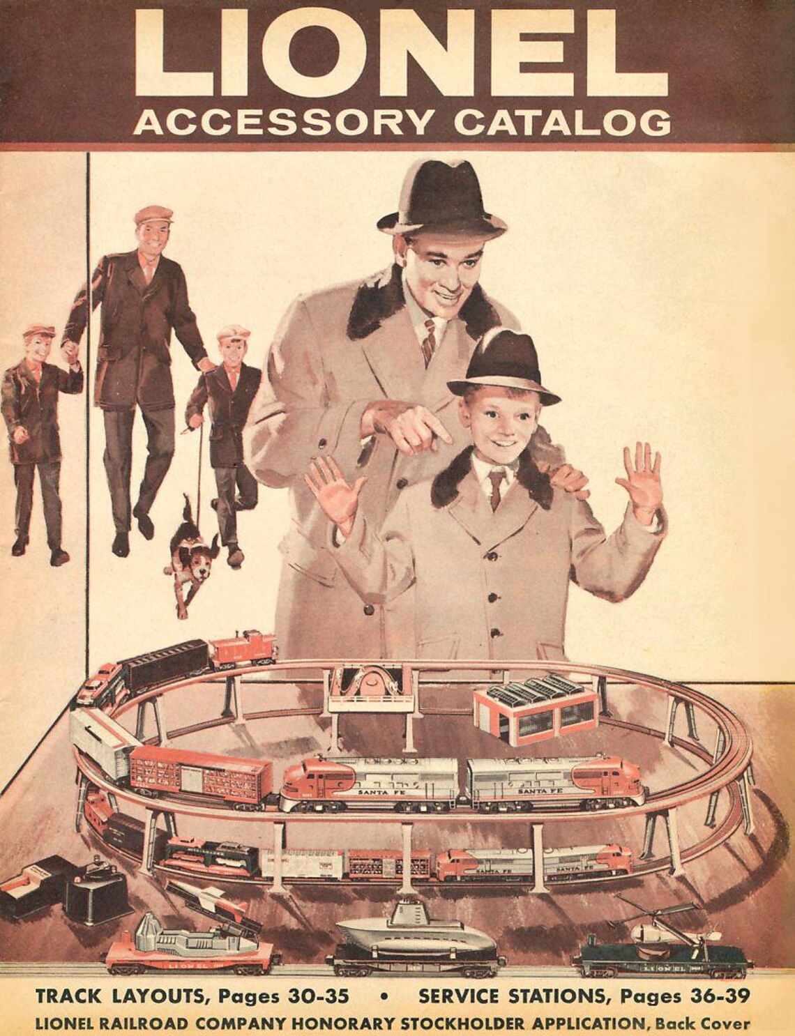 1960 Lionel Trains Consumer Accessory Catalog. Original Pdf File 21