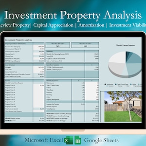 Real Estate Proforma Template Excel Etsy Real Estate Proforma Template Excel Etsy