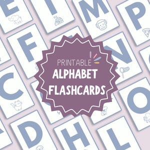 Printable Alphabet Flashcards – Fun & Educational ABC Cards