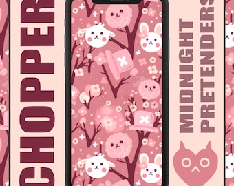 Anime: One Piece Inspired Seamless Tile design (Tony Chopper) Print on Demand, Instant Download, Wallpaper