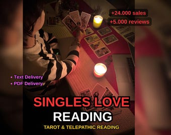 Love Tarot Reading for Singles: Detailed Psychic Answers, NO AI