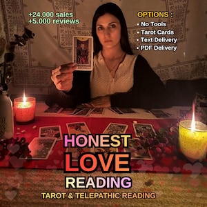 In-Depth Love Tarot Reading: Same Hour Psychic Insight - No AI