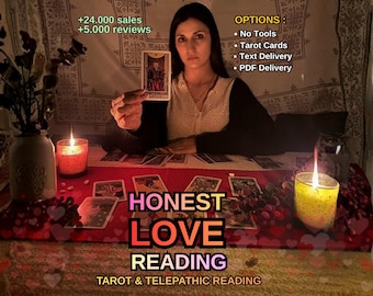 In-Depth Love Tarot Reading: Same Hour Psychic Insight - No AI