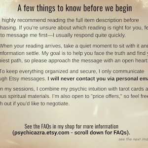 3 Questions Tarot Reading: Same Hour Psychic Insight, NO AI image 11