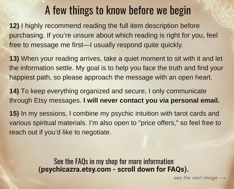 3 Questions Tarot Reading: Same Hour Psychic Insight, NO AI image 11