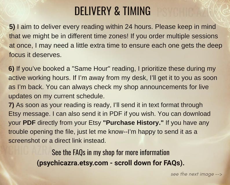 3 Questions Tarot Reading: Same Hour Psychic Insight, NO AI image 9