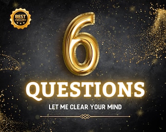 Same Hour Psychic Reading: 6 Questions - Love, Career, and More  - No AI