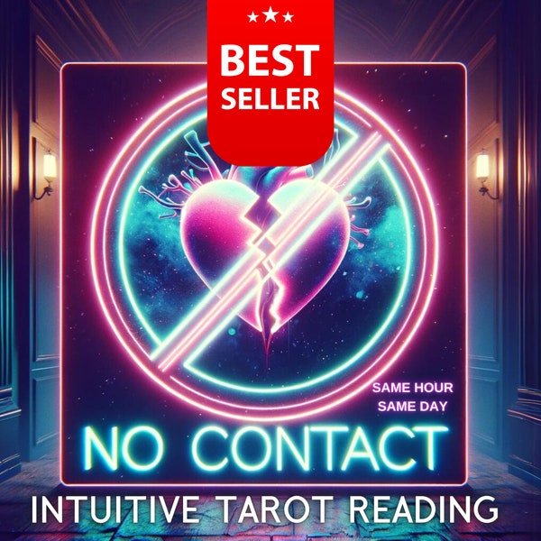 No Contact Tarot Reading - Ex Lover Reading - Psychic Reading - Same Hour Love Reading - Relationship Advice - Detailed Tarot Reading