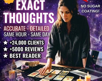 Same Hour Love Tarot Reading - Exact Thoughts & Feelings