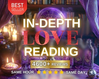 In-Depth Love Tarot Reading: Same Hour Psychic Insight