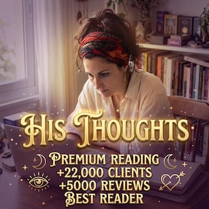 Same Day Tarot Reading: His Thoughts and Feelings, NO AI