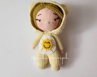 Funshine bear crochet , Amigurumi PDF pattern