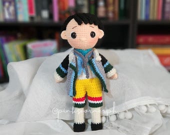Joey Tribbiani Crochet, Amigurumi PDF pattern