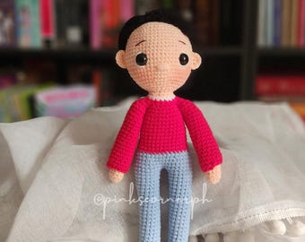 Ross Geller Crochet, Amigurumi PDF pattern