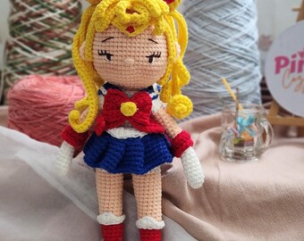 Celestial Anime Princess Doll Amigurumi Pattern