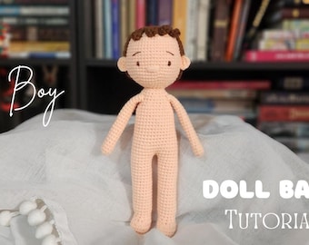 No sew amigurumi base doll male version