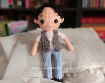 Chandler Bing Crochet, Amigurumi PDF pattern
