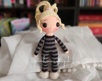 Phoebe Buffay Crochet, Amigurumi PDF pattern
