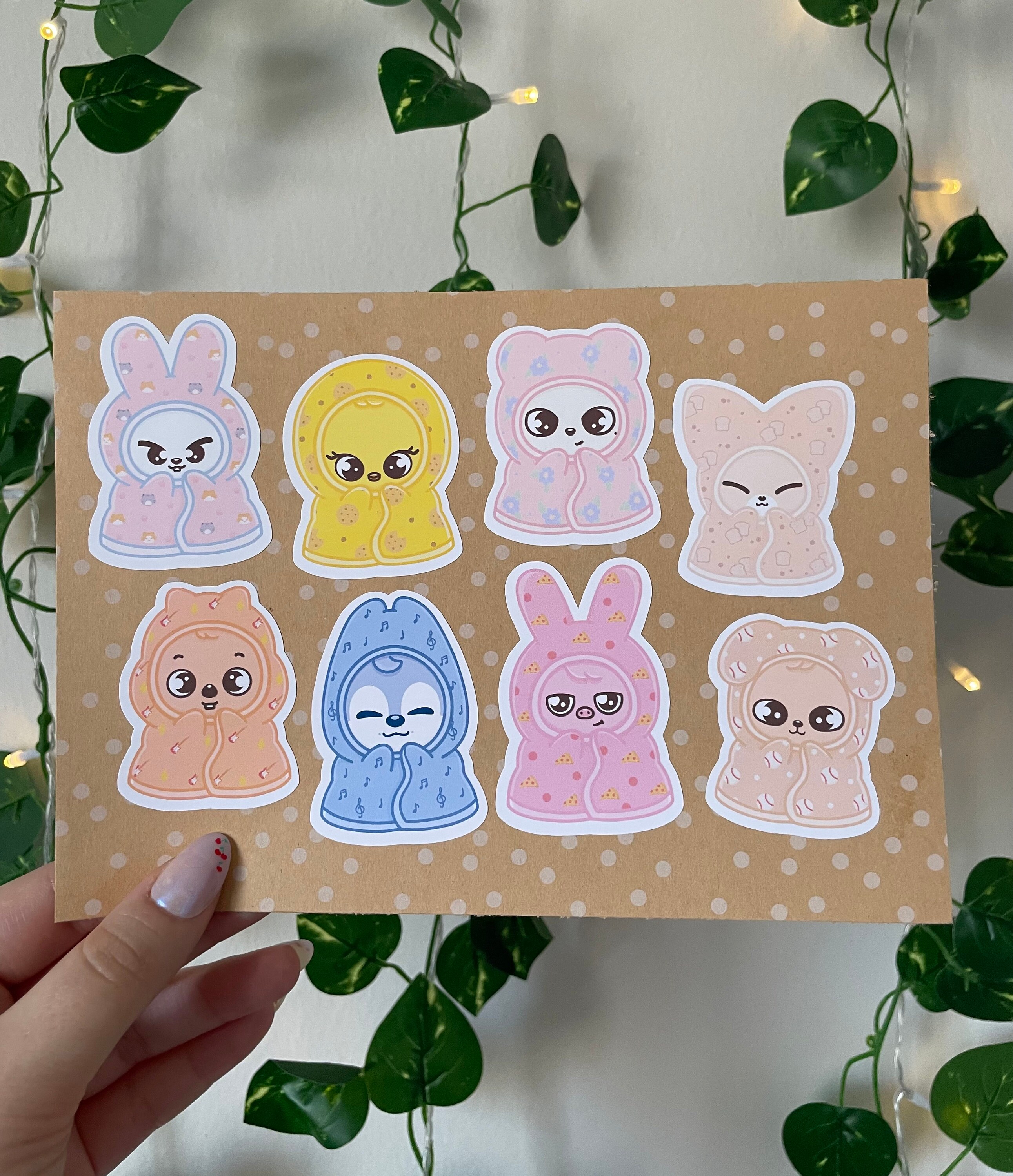 Stray Kids - Cozy Skzoo Sticker Pack - Etsy
