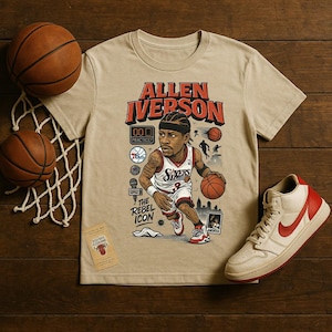90-00s NIKE NBA アレン・アイバーソン グラフィック Tシャツ Mitchell&Ness NBA アレン・アイバーソン フィラデルフィア