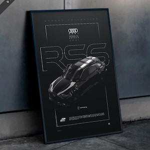 Audi RS6-R Avant 2021 Digital Poster